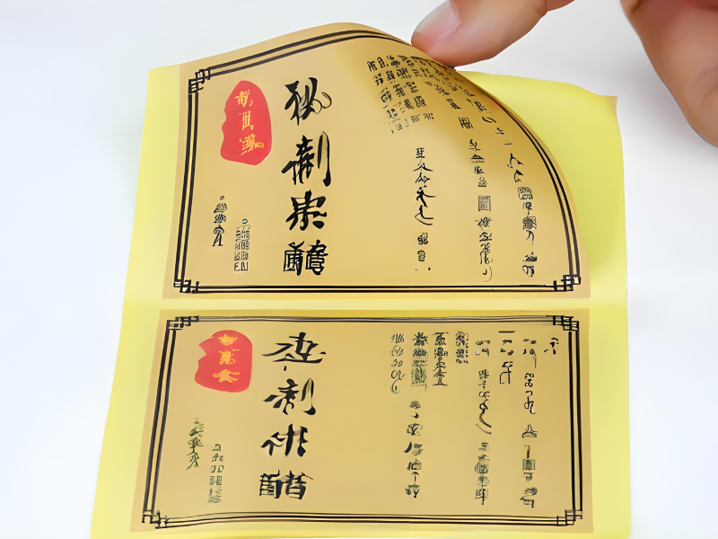 牛皮紙不干膠
