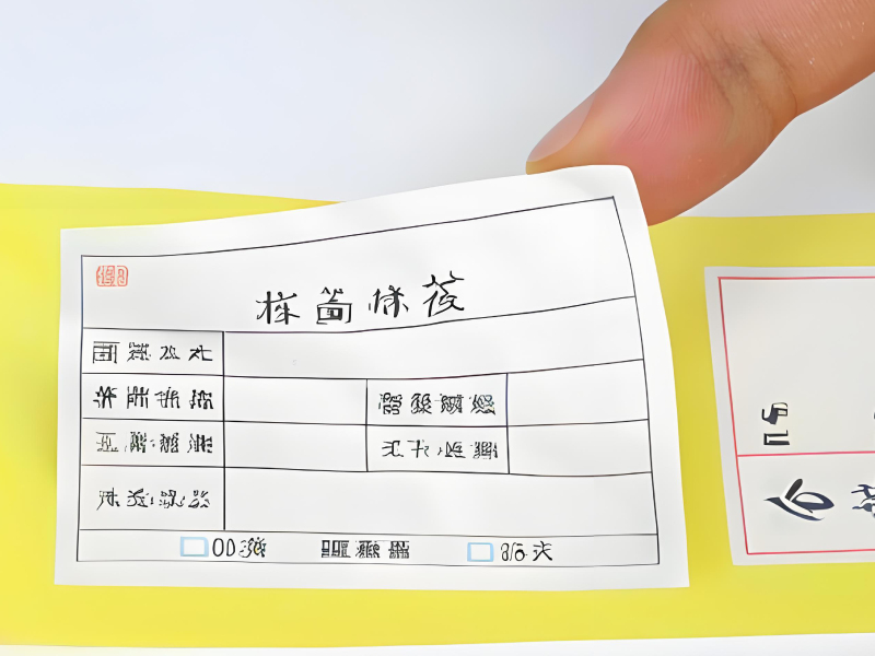 書寫紙不干膠