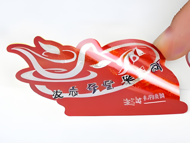 銀小米點(diǎn)鐳射不干膠